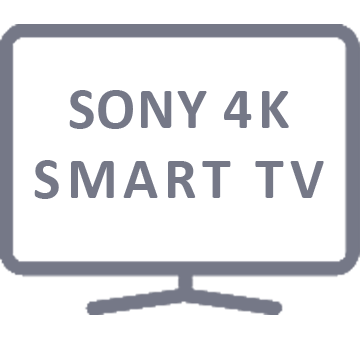 SONY 4K Smart TV with Apps